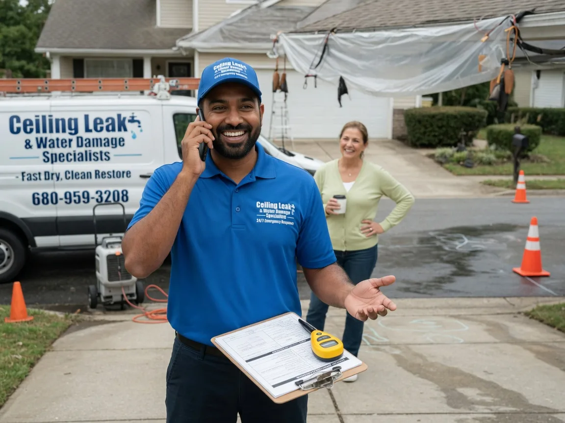 Ceiling Leak Cleanup Ambler, AK FAQs